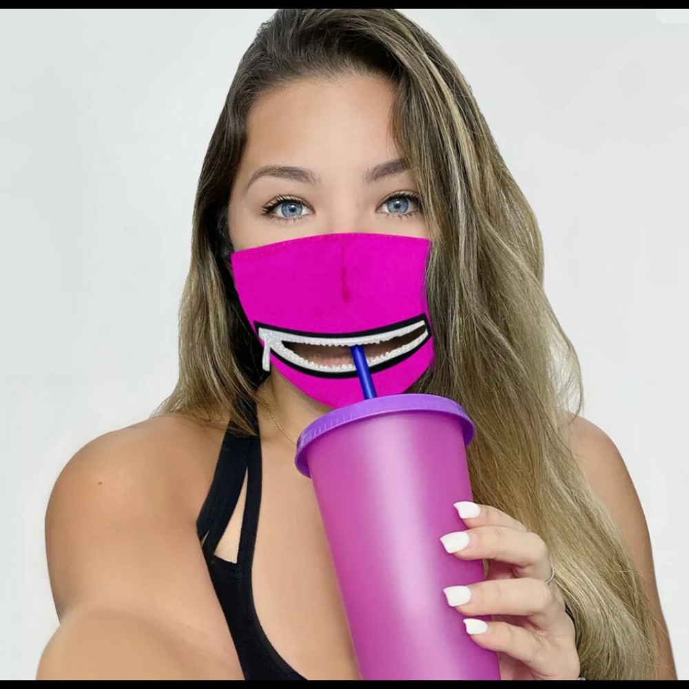 Hot Punk Zippered Face Mask